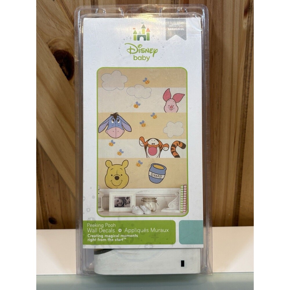 NEW Disney Baby "Peeking Pooh" Wall Decals Babies R Us Exclusive